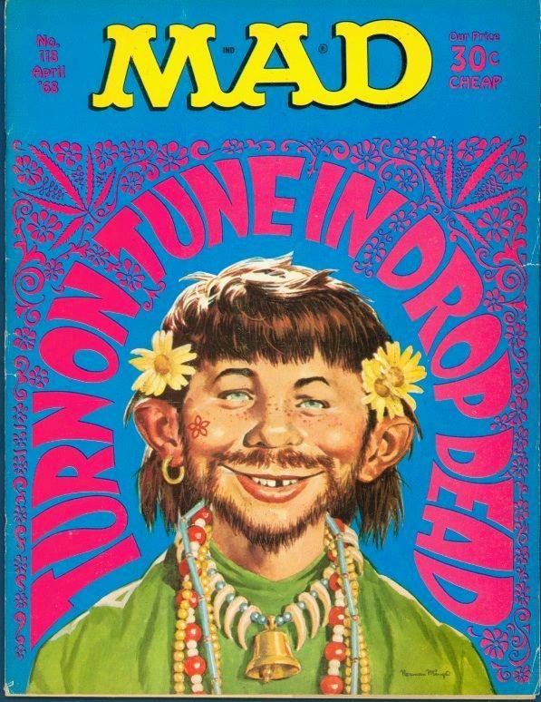 Cover of Mad Magazine, April 1968