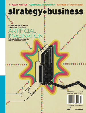 Cover of Strategy+Business, summer 2017